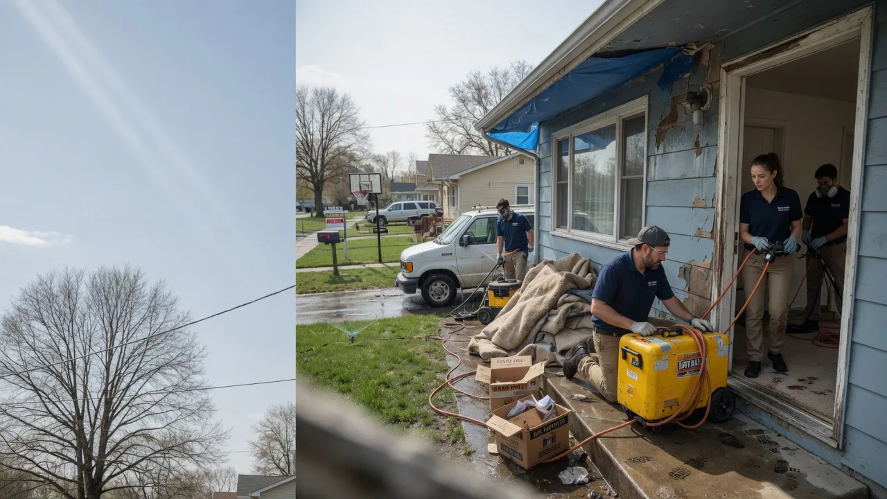 Basement Flood Cleanup in New Concord, OH near me